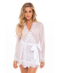 Provence Short Sheer Robe Set #94-11136
