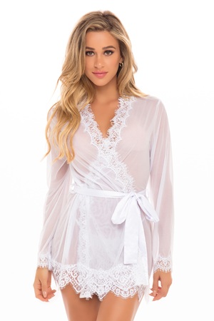 Provence Short Sheer Robe Set #94-11136