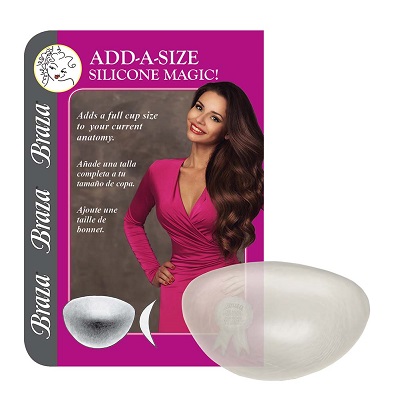 Braza Silicone Magic Add-A-Size Breast Enhancement Pads