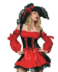 leg avenue vixen pirate wench costume