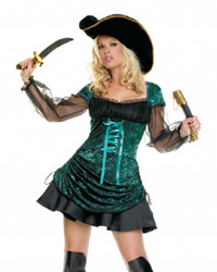 leg avenue treasure pirate costume