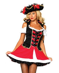 Leg Avenue Aye Aye Admiral Pirate Costume