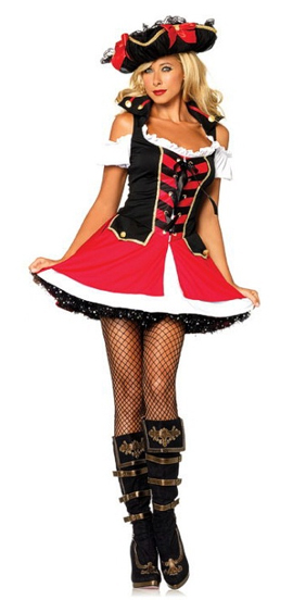 Leg Avenue Aye Aye Admiral Pirate Costume