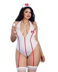 Plus-Size-Naughty-Nurse-Stretch-Knit-Teddy-with-Zipper-thm