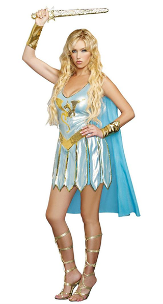 dreamgirl dragon warrior queen costume 