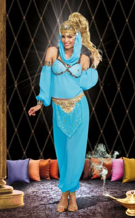 Dreamgirl genie in a bottle costume 9490