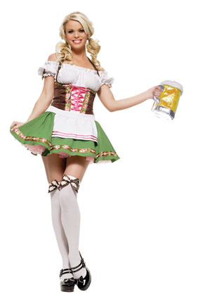 gretchen beer girl costume leg avenue