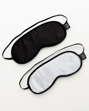 Fifty Shades of Grey No Peeking Blindfold Twin Pack