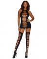 Dreamgirl Slashed Opaque Bodystocking