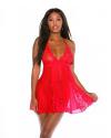 Shirley of Hollywood Lace Racerback Babydoll 31193