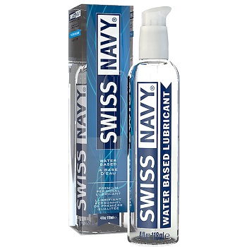 Swiss Navy Water Based Lubricant - 4 oz