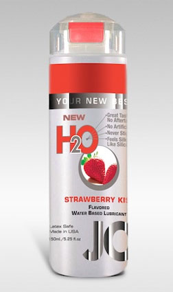 JO H20 Flavored Strawberry Kiss lubricant