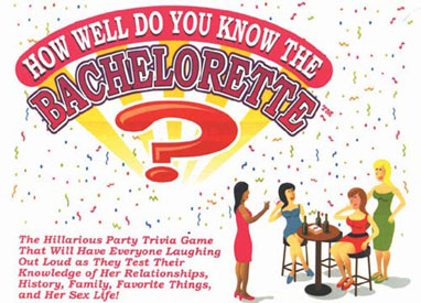 How Well Do You Know The Bride Party Game