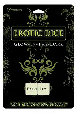 Erotic Glow in the Dark Dice