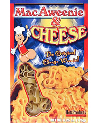 macaweenie and cheese