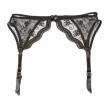 Shirley of Hollywood Scalloped Embroidery Garter Belt