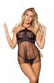 Stretch-Lace-and-Mesh-Babydoll-31269-black