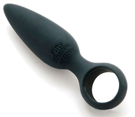 50 shades of grey butt plug