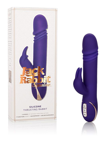 silicone thrusting jack rabbit