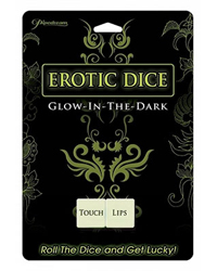 Erotic Glow in the Dark Dice