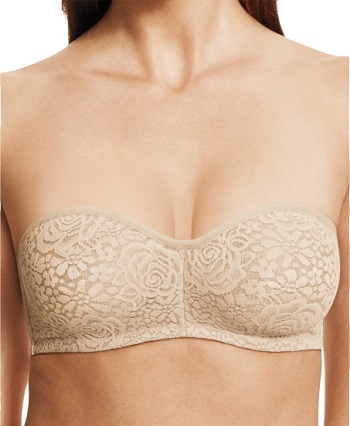 Wacoal Halo Lace Strapless Underwire Bra #854205 1