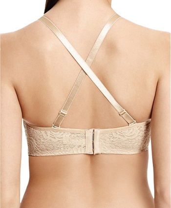Wacoal Halo Lace Strapless Underwire Bra #854205 3